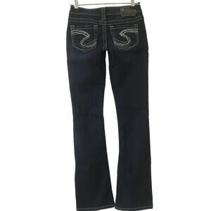 Silver jeans Company 25/33 Tuesday Boot Cut Jeans Embroidered Back Pockets